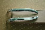 Хромированные накладки на зеркала вариант 1 OEM-Tuning Toyota Highlander 2014-2019