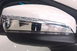 Хромированные накладки на зеркала (вариант 2) OEM-Tuning Mazda CX-5 2017-2019 ― Auto-Clover