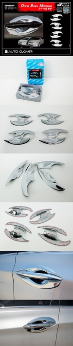 Хромированные накладки под ручки дверей Autoclover Hyundai Elantra 2010-2015