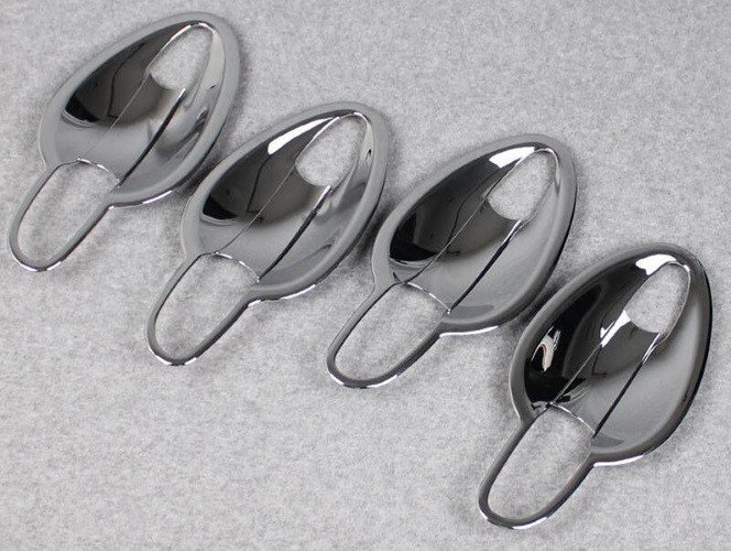 Хромированные накладки под ручки дверей OEM-Tuning Mazda CX-5 2017-2019 no.1912