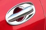 Хромированные накладки под ручки дверей OEM-Tuning Nissan X-Trail 2014-2019