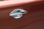 Хромированные накладки под ручки дверей OEM-Tuning Mitsubishi Outlander III 2013-2019