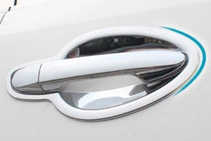 Хромированные накладки под ручки дверей OEM-Tuning Mazda CX-5 2012-2017 ― Auto-Clover
