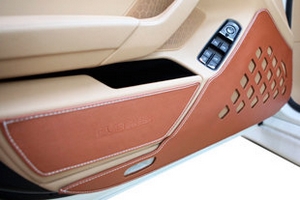 Коврик на внутреннюю часть двери Leather Edition DUB SsangYong  ― Auto-Clover