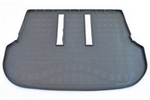 Коврик в багажник (7 мест, разложенный 3 ряд) полиуретановый серый Norplast Toyota Fortuner 2015-2019