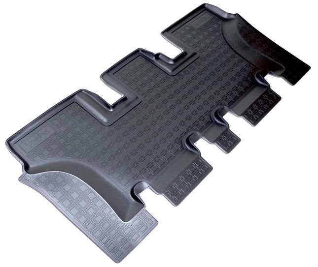 Коврик в салон на 3-й ряд полиуретановый Norplast Hyundai Santa Fe 2012-2018 no.10826