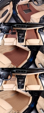 Коврики салона текстильные бежевые (высокий борт) 3D Pradar Mercedes-Benz E-Class W213 2016-2019