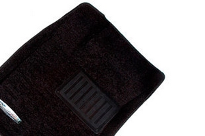 Коврики салона текстильные черные (с текстильным подпятником) 3D Satori Infiniti G35 2007-2014 ― Auto-Clover