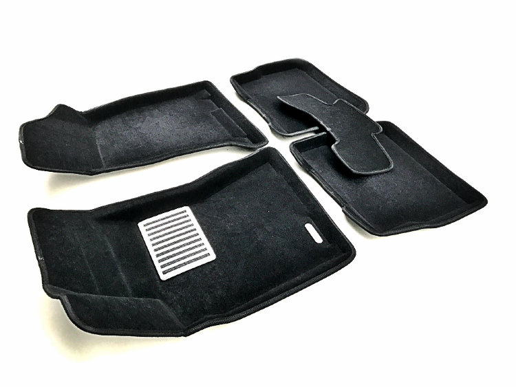 Коврики текстильные черные LUX 3D Euromat Производители Euromat 3D no.4138