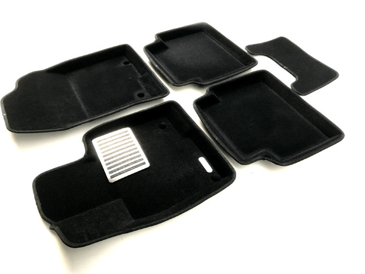 Коврики текстильные черные LUX 3D Euromat Производители Euromat 3D no.4155