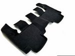 Коврики текстильные черные с высоким бортиком 5D Euromat Subaru Legacy 2009-2014