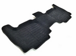 Коврики текстильные черные с высоким бортиком 5D Euromat Lexus LX570 2008-2019