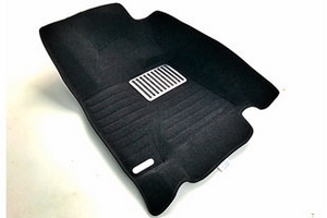 Коврики текстильные черные с высоким бортиком 5D Euromat Toyota Land Cruiser 200 2007-2019 ― Auto-Clover