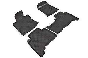 Коврики в салон (5 мест) полиуретановые Norplast Toyota Land Cruiser Prado 150 2010-2019 ― Auto-Clover