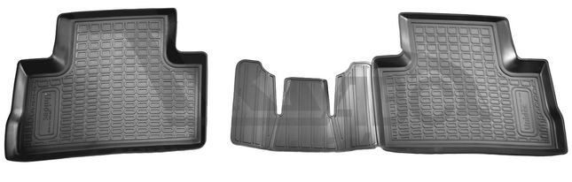 Коврики в салон полиуретановые 3D Norplast Nissan Qashqai 2014-2019 no.10646