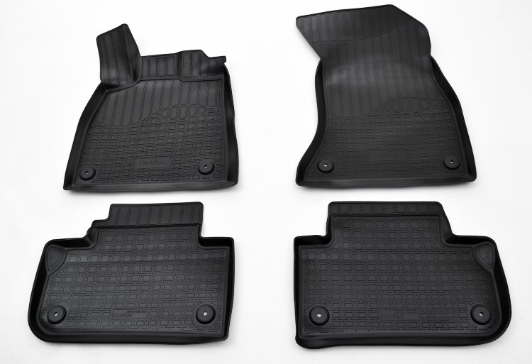 Коврики в салон полиуретановые черные 3D Norplast Audi Q5 2017-2019 no.1499