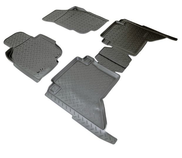 Коврики в салон полиуретановые Norplast Toyota Hilux 2005-2015 no.10599