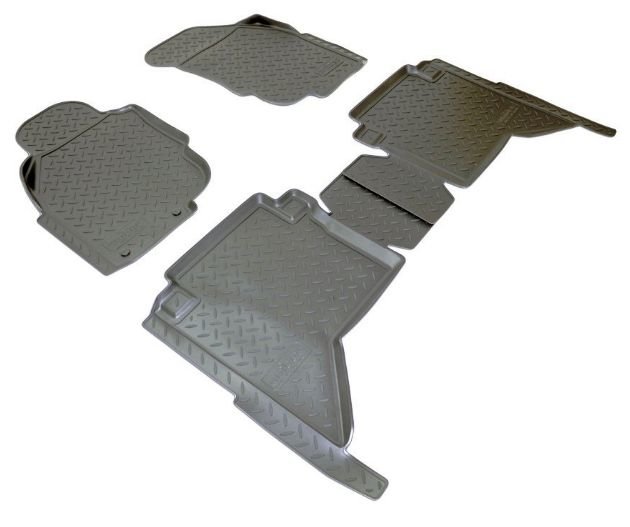 Коврики в салон полиуретановые Norplast Toyota Hilux 2005-2015 no.10600