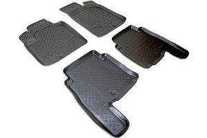 Коврики в салон полиуретановые Norplast Hyundai Santa Fe 2006-2009 ― Auto-Clover
