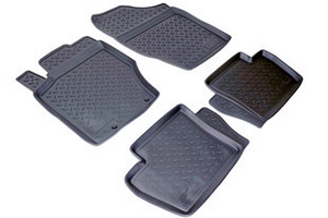 Коврики в салон полиуретановые Norplast Citroen С4 2005-2010 ― Auto-Clover