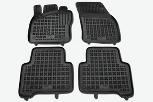 Коврики в салон полиуретановые с бортиком черные Rezaw Plast Volkswagen Tiguan II 2016-2019 ― Auto-Clover