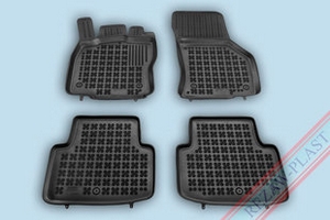 Коврики в салон полиуретановые с бортиком черные Rezaw Plast Volkswagen Passat B8​ 2015-2019 ― Auto-Clover