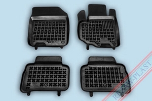 Коврики в салон полиуретановые с бортиком черные Rezaw Plast Suzuki Vitara 2015-2019 ― Auto-Clover