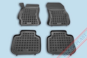 Коврики в салон полиуретановые с бортиком черные Rezaw Plast Subaru Legacy 2009-2014 ― Auto-Clover