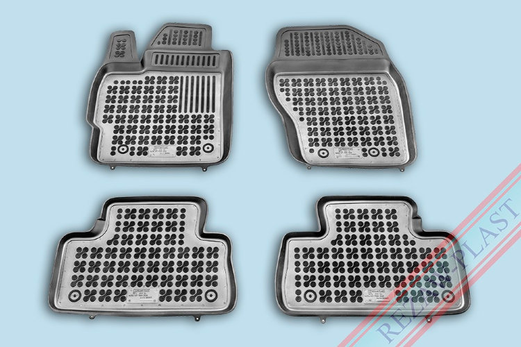 Коврики в салон полиуретановые с бортиком черные Rezaw Plast Mazda CX-7 2006-2012 no.7609