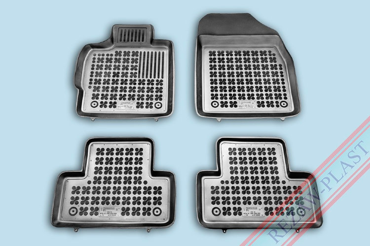 Коврики в салон полиуретановые с бортиком черные Rezaw Plast Mazda CX-7 2006-2012 no.7610