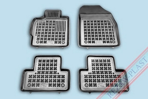 Коврики в салон полиуретановые с бортиком черные Rezaw Plast Mazda CX-7 2006-2012 ― Auto-Clover