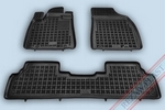 Коврики в салон полиуретановые с бортиком черные Rezaw Plast Lexus RX 350 2009-2015