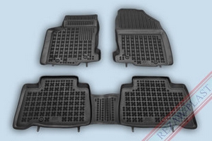 Коврики в салон полиуретановые с бортиком черные Rezaw Plast Lexus NX 2014-2019 ― Auto-Clover