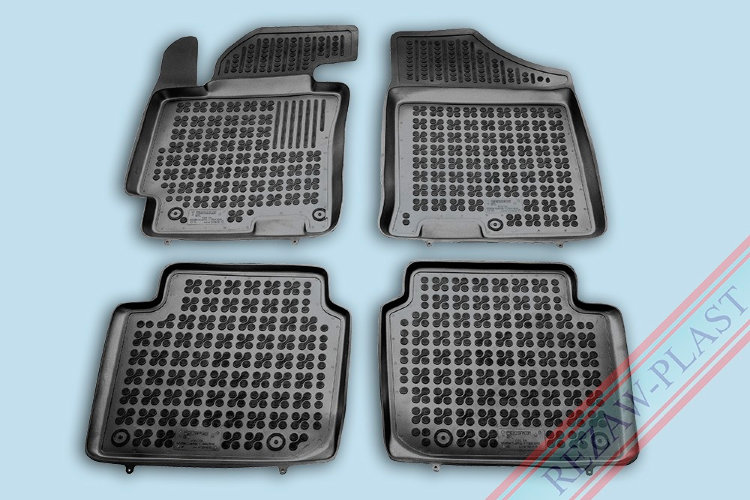 Коврики в салон полиуретановые с бортиком черные Rezaw Plast Hyundai Elantra 2010-2015 no.7692