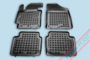 Коврики в салон полиуретановые с бортиком черные Rezaw Plast Hyundai Elantra 2010-2015 ― Auto-Clover