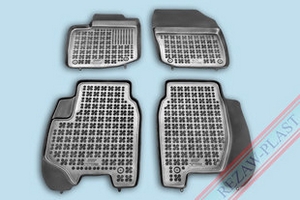 Коврики в салон полиуретановые с бортиком черные Rezaw Plast Honda Civic IX 2012-2019 ― Auto-Clover