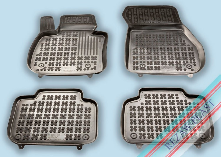 Коврики в салон полиуретановые с бортиком черные Rezaw Plast BMW X1 (F48) 2015-2019 no.7712
