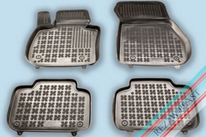 Коврики в салон полиуретановые с бортиком черные Rezaw Plast BMW X1 (F48) 2015-2019 ― Auto-Clover