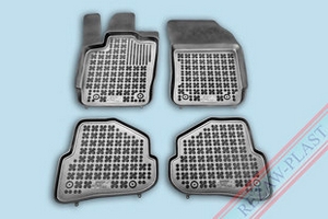 Коврики в салон полиуретановые с бортиком черные Rezaw Plast Audi A1 2010-2019 ― Auto-Clover