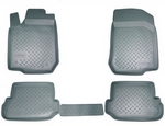 Коврики в салон полиуретановые серые Norplast Volvo S40 2004-2012