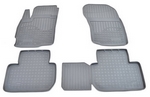 Коврики в салон полиуретановые серые Norplast Mitsubishi Outlander III 2013-2019