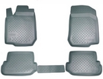 Коврики в салон полиуретановые серые Norplast Ford Ranger III 2011-2019