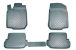 Коврики в салон полиуретановые серые Norplast Ford Ranger III 2011-2019