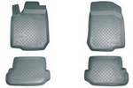 Коврики в салон полиуретановые серые Norplast Audi A6 2004-2011
