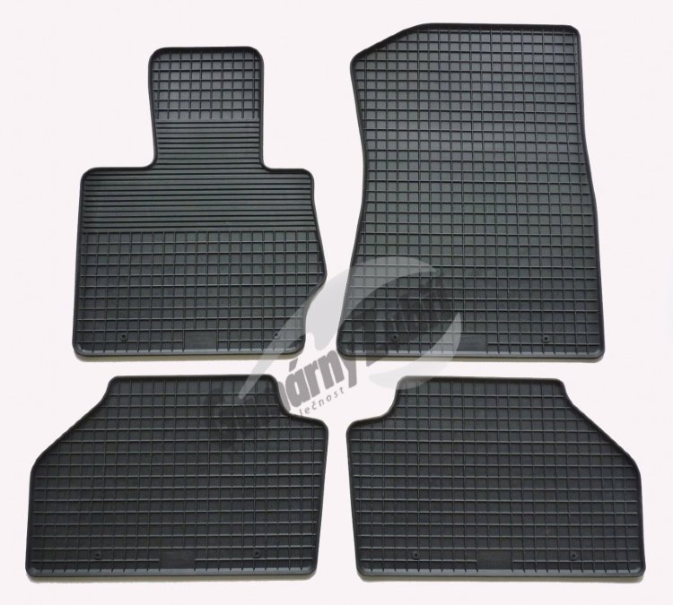 Коврики в салон резиновые черные Gumarny Zubri BMW X3 (F25) 2010-2017 no.7529