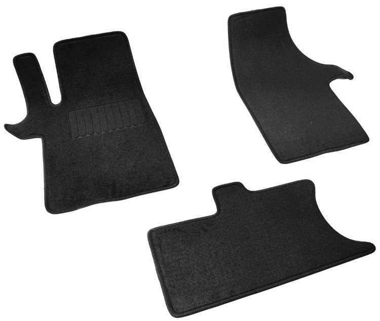 Коврики в салон текстильные черные SV-Design Volkswagen Transporter T5 2003-2015 no.1310