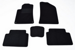 Коврики в салон текстильные черные SV-Design Peugeot 508 2011-2019