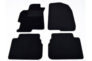 Коврики в салон текстильные черные SV-Design Mazda 6 II 2008-2012 ― Auto-Clover