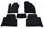 Коврики в салон текстильные черные SV-Design Ford Kuga I 2008-2012