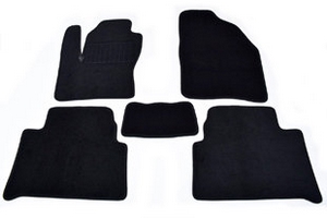 Коврики в салон текстильные черные SV-Design Ford Kuga I 2008-2012 ― Auto-Clover
